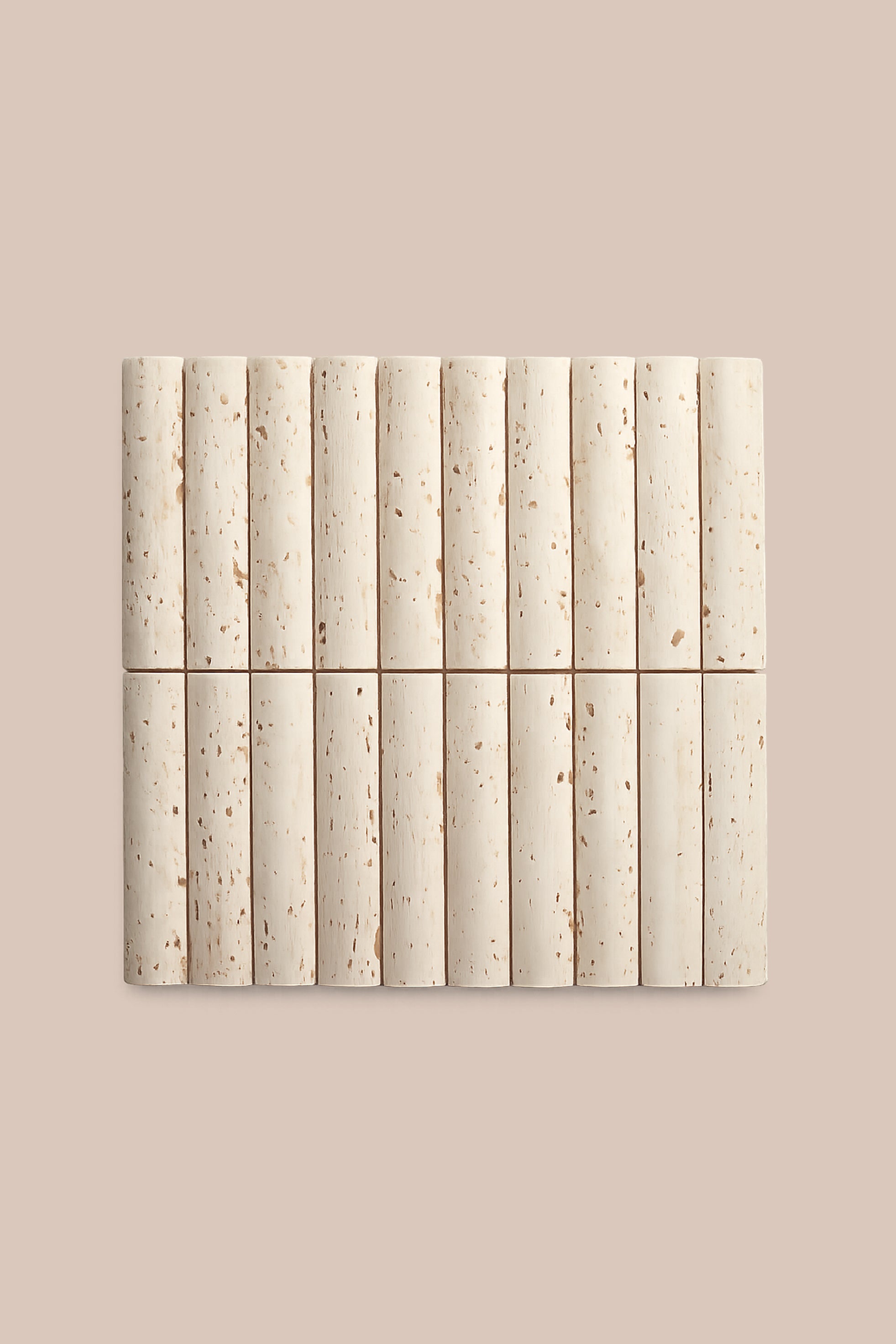 Fluted Stone Tile – 30 × 30 cm